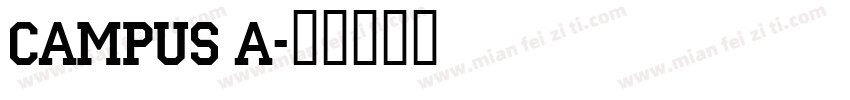 Campus A字体转换